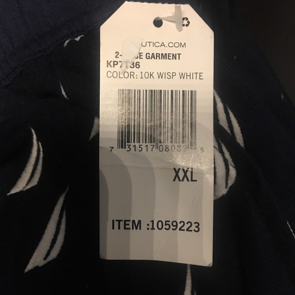 NWT Nautica Pajama Pant XXL - Picture 2 of 4